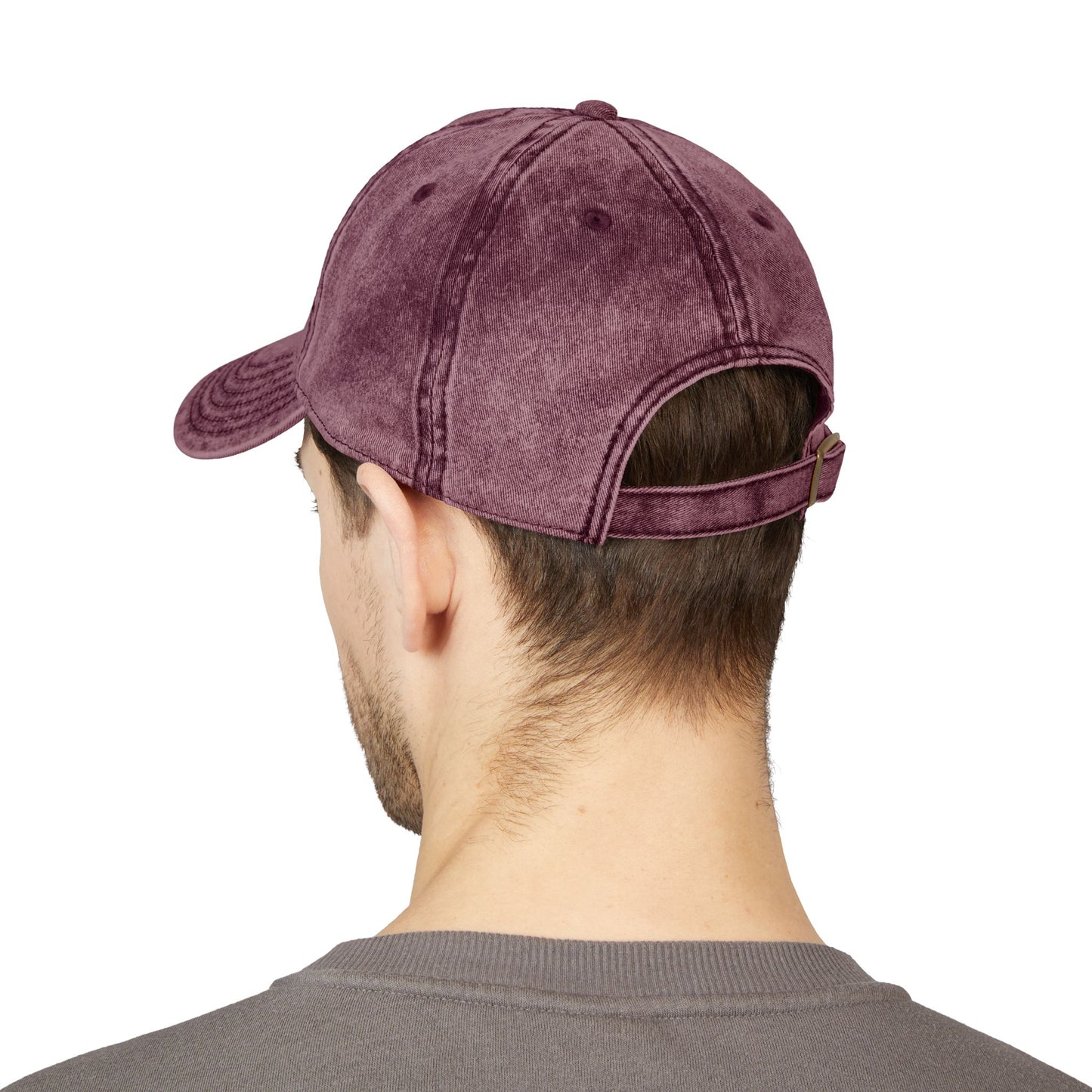 Vintage Embroidered Cap — Custom Text Baseball Hat