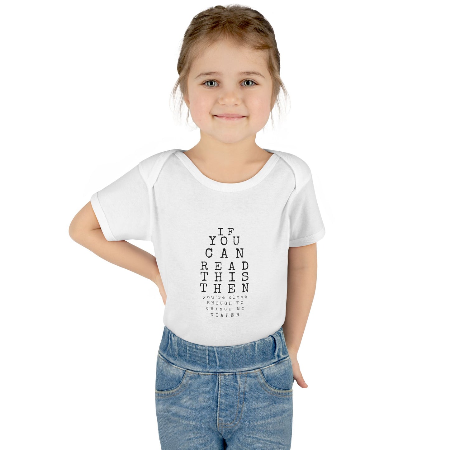 Funny Infant Bodysuit: If You Can Read This, Gift for New Parents, Baby Shower, Cute Baby Clothes, Funny Baby Outfit