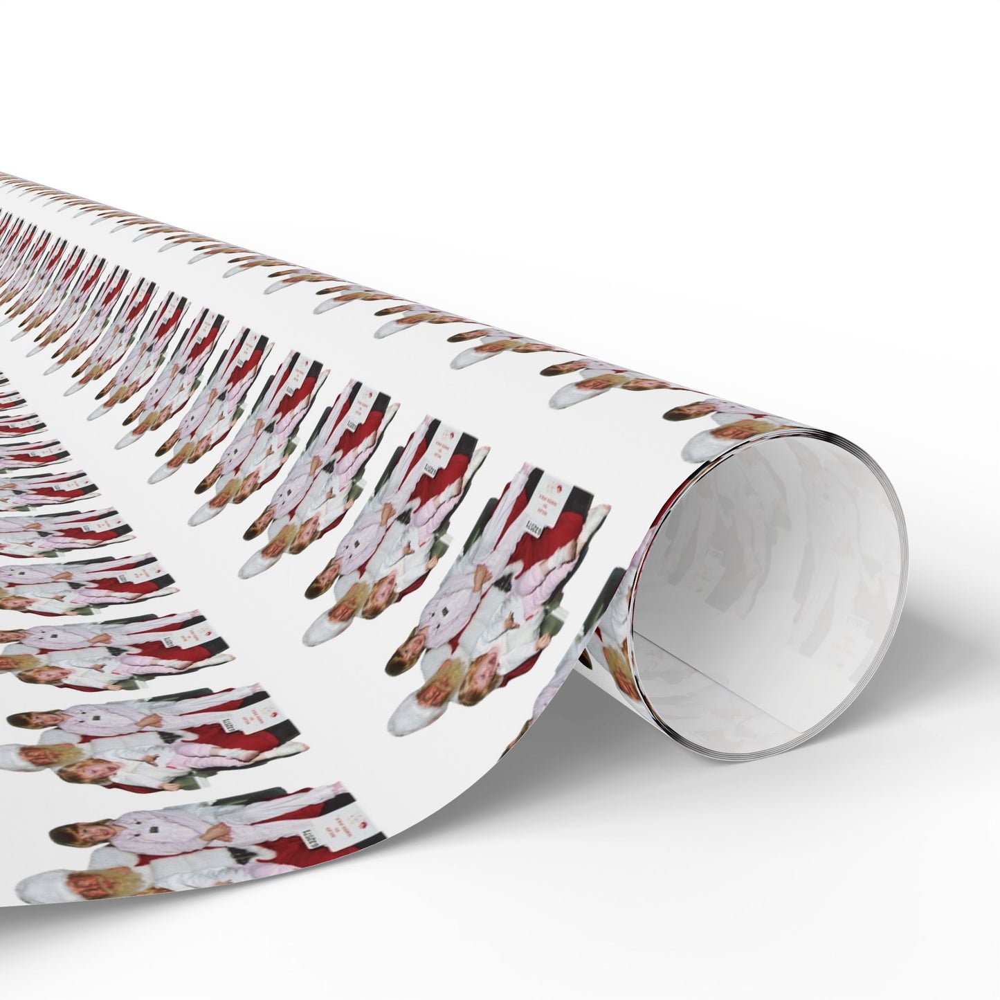 Wrapping paper-Unhand me Santa 2