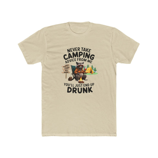 Funny Camping Tee - Never Take Camping Advice From Me, Perfect for Campers, Outdoor Enthusiasts, Gifts for Him, Adventure Apparel, [...]