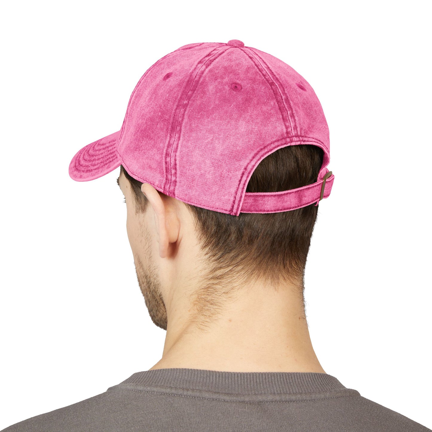 Vintage Embroidered Cap — Custom Text Baseball Hat