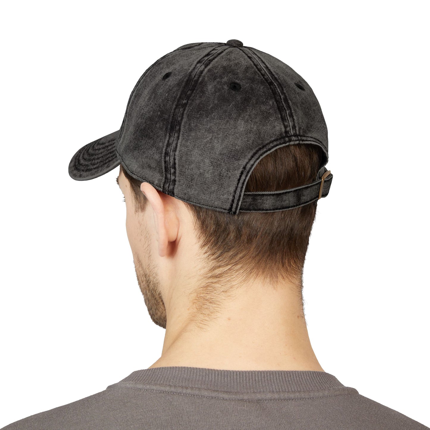 Vintage Embroidered Cap — Custom Text Baseball Hat