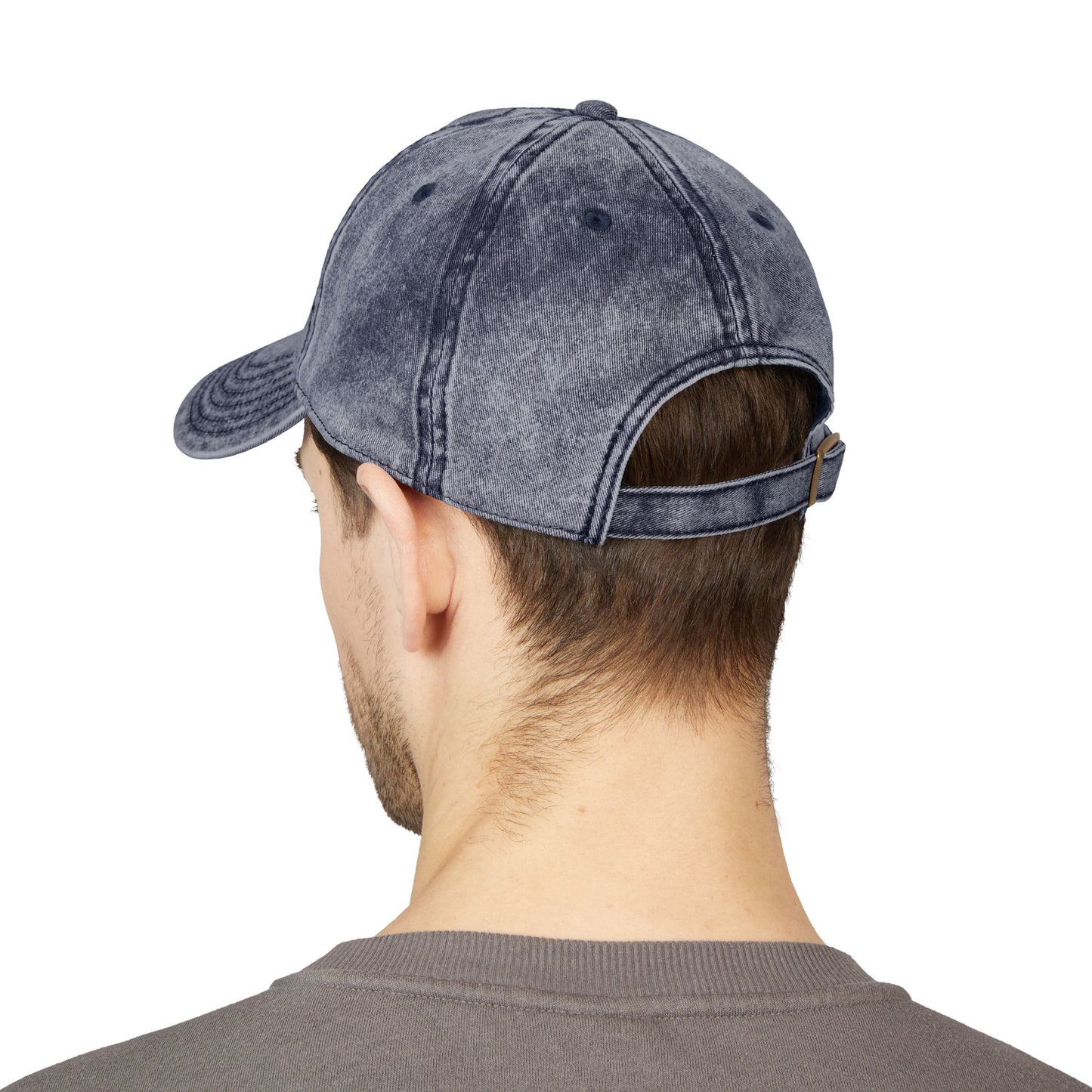 Vintage Embroidered Cap — Custom Text Baseball Hat