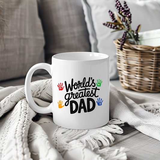 Worlds Greatest Dad- Ceramic Mug
