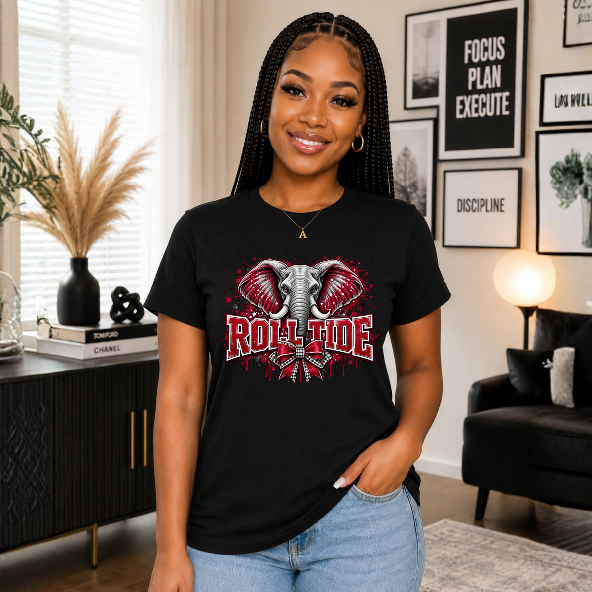 T-shirt :Roll Tide Elephant graphic