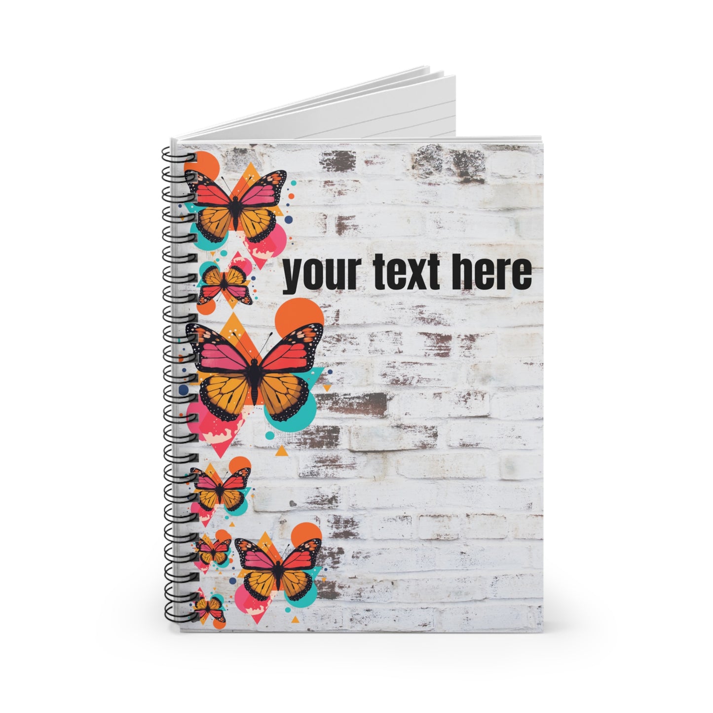 Notebook (Spiral) — Butterflies