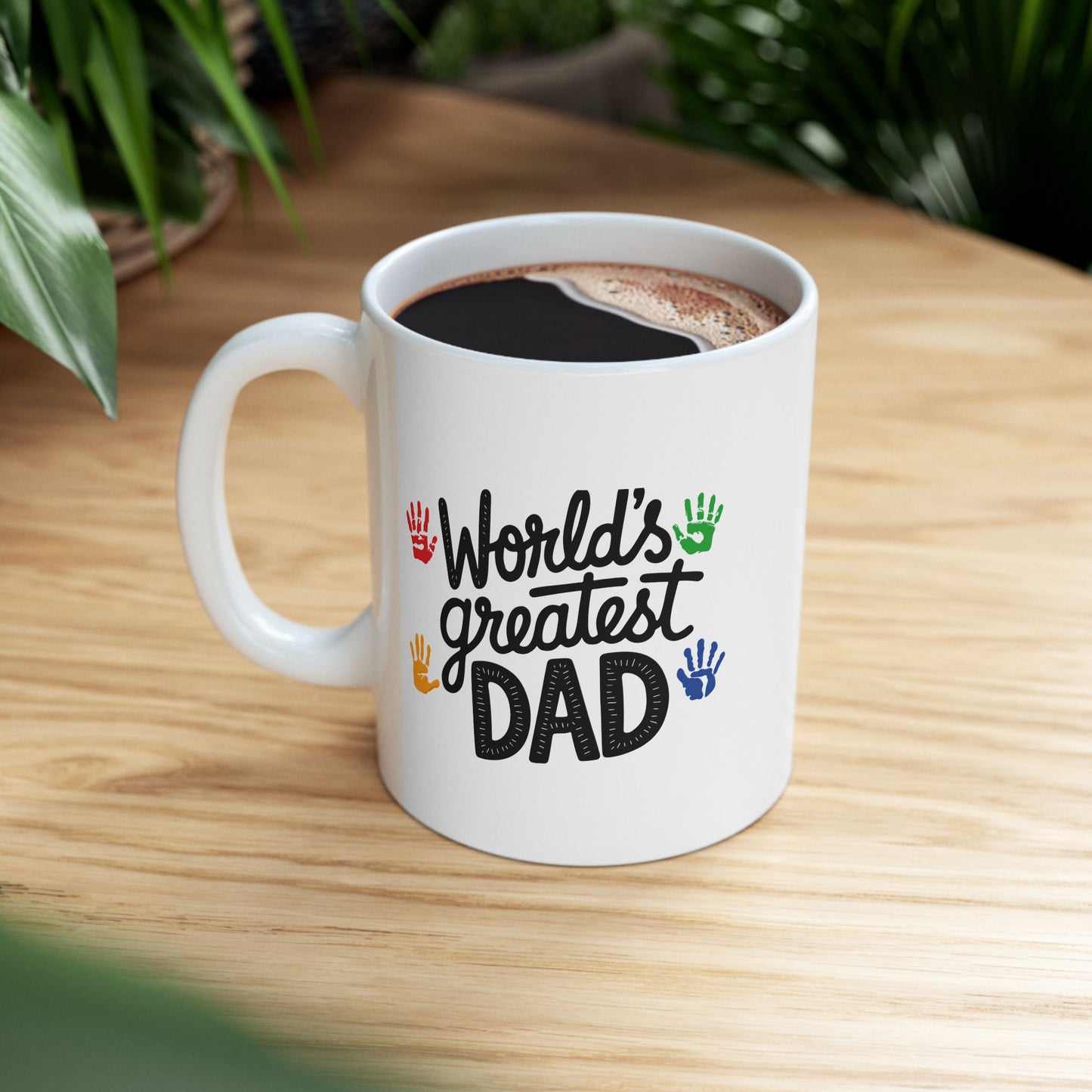Worlds Greatest Dad- Ceramic Mug