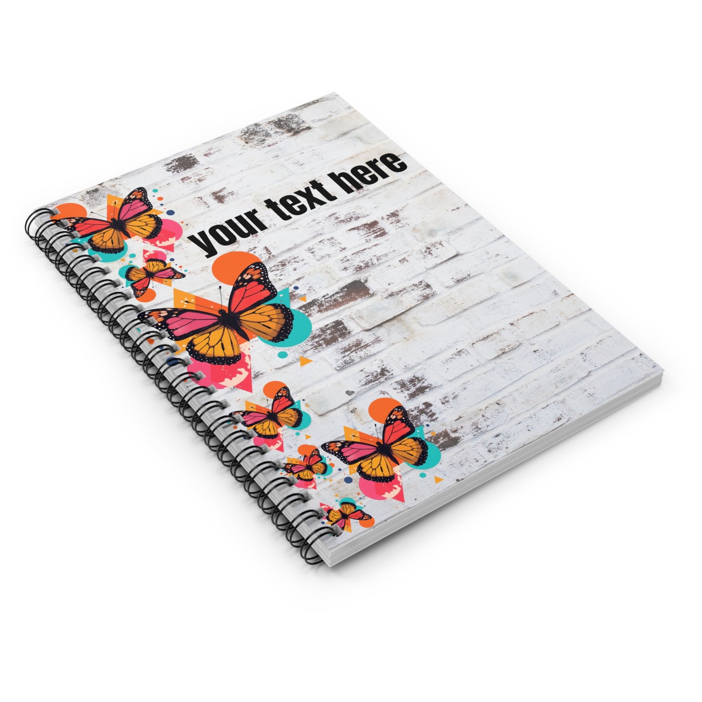 Notebook (Spiral) — Butterflies