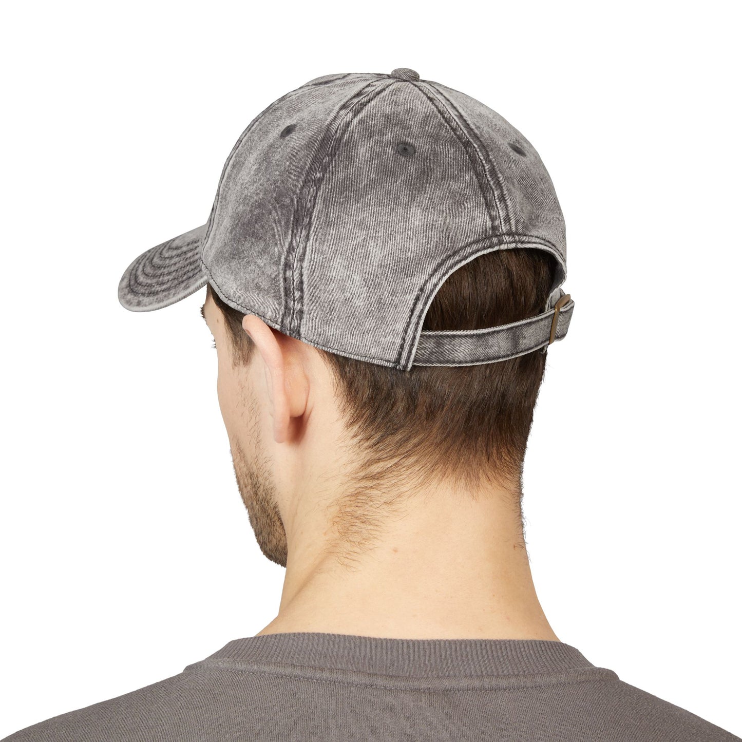 Vintage Embroidered Cap — Custom Text Baseball Hat
