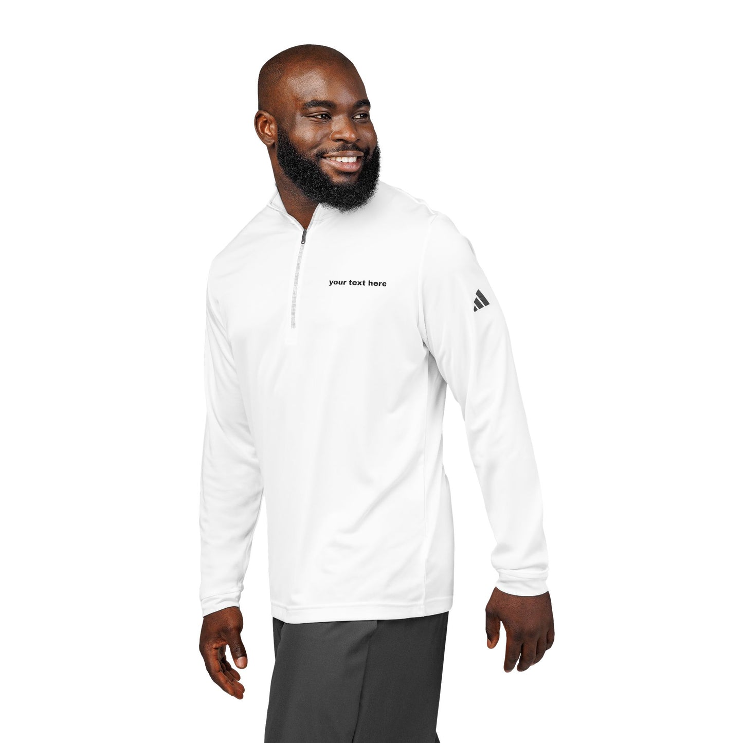 Adidas® Quarter-Zip Pullover